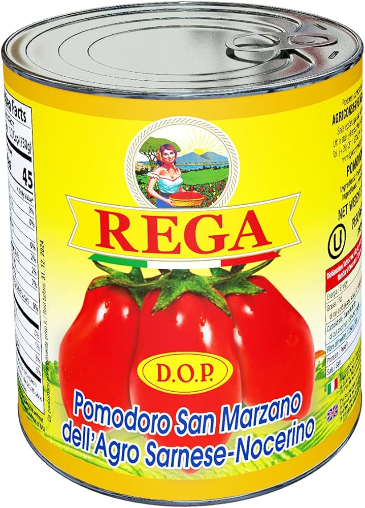 400g Rega San Marzano Tomatoes DOP