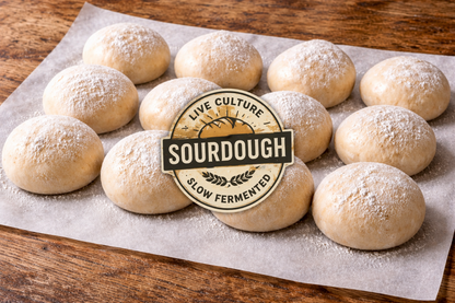 12 X 250g Sourdough Neapolitan Dough Balls  - Singles